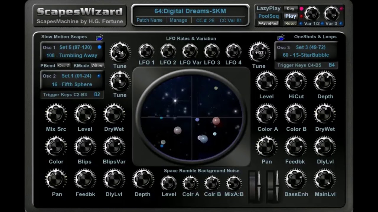 Scapes Wizard by HG Fortune