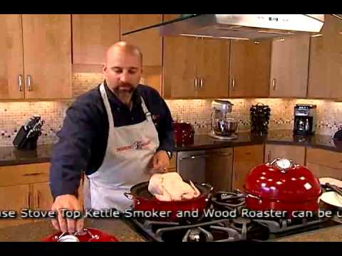 Stovetop Kettle Smoker & Wood Roaster
