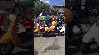 Vespa scooter gang