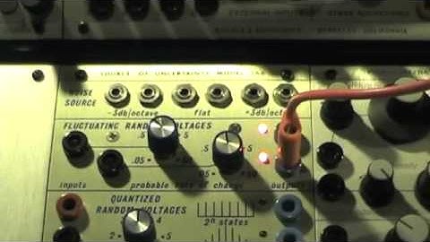 Buchla 266 + 250e Stage Addressing