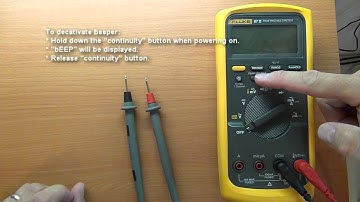 Fluke 87 V / Fluke 87-5 / 28-II Power on options / features (Not obviously visible features)