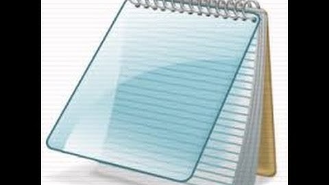Cool Notepad Tricks