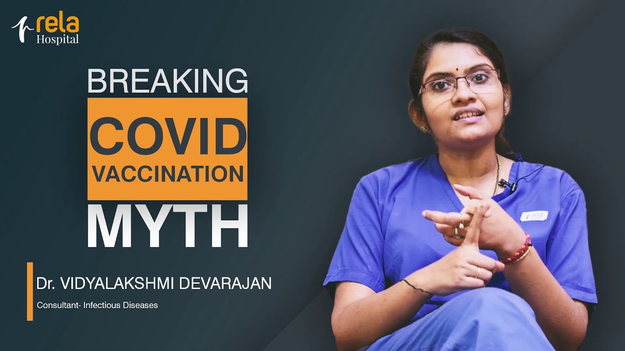 Indication for Covid Vaccination | Dr. Vidyalakshmi Devarajan