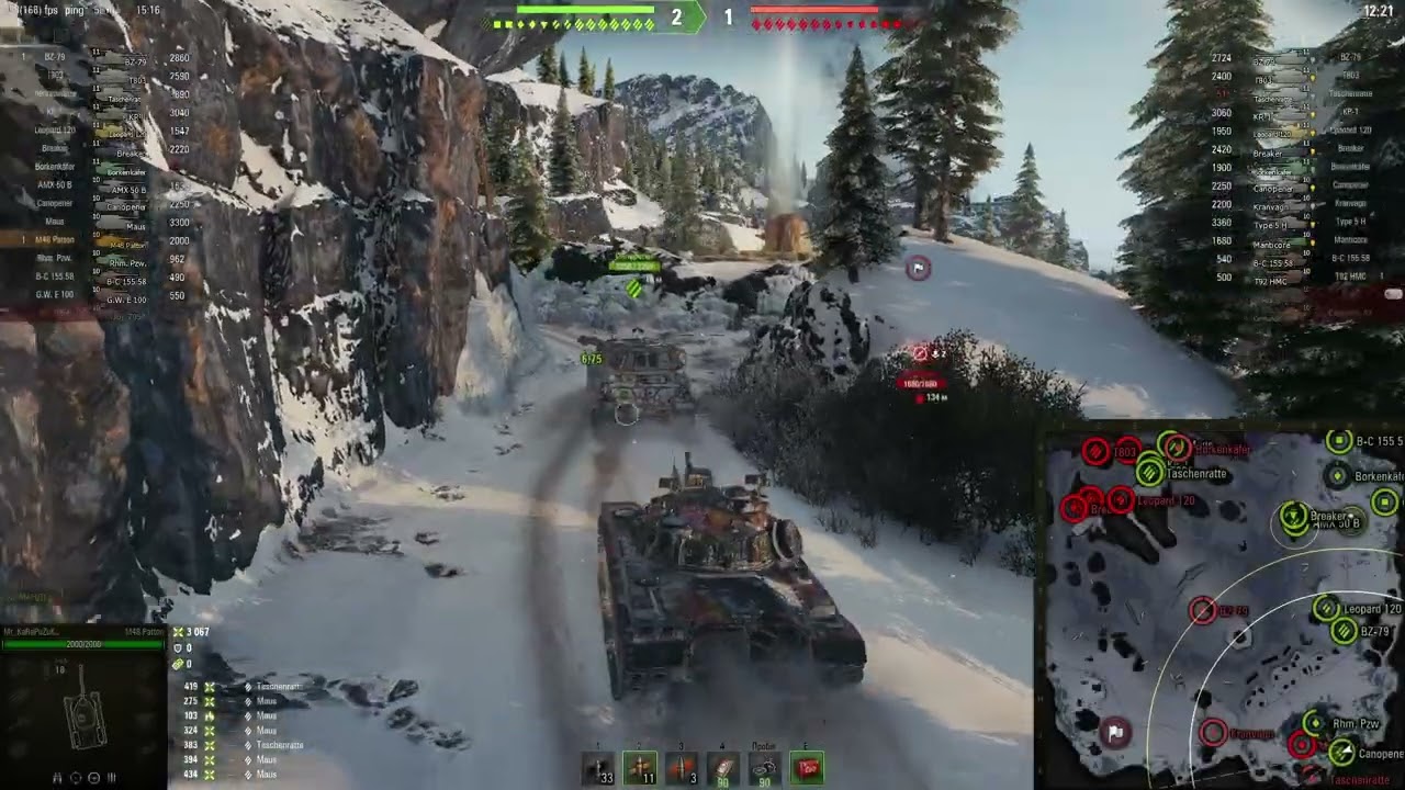 M48Patton - 8300 шкоди