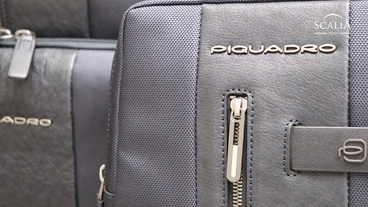 Piquadro Brief collection | Scalia Group - YouTube