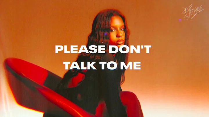Jae Stephens - Please Don't Talk To Me