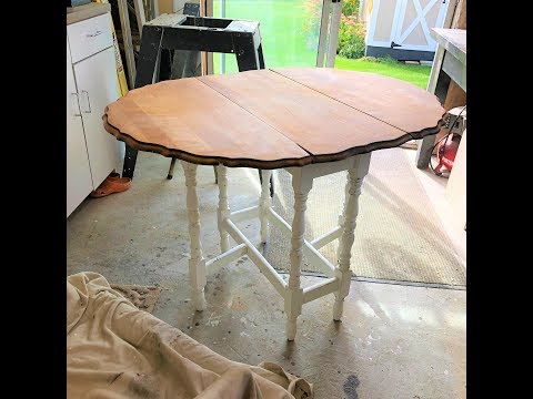 shabby-chic---dropleaf-table