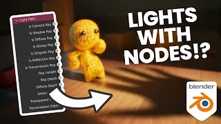 Blender’s AMAZING (not so new) feature! | Cycles Light Nodes in 5 minutes