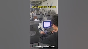 Vility Semi-automatic CCD Vision guide hole punching machine for FPC