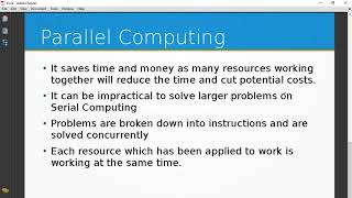 Lecture 03 - Big Data - An introduction to parallel processing