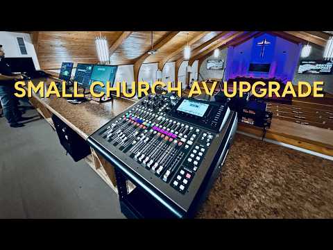 Small Church Audio Video Lighting Upgrade
