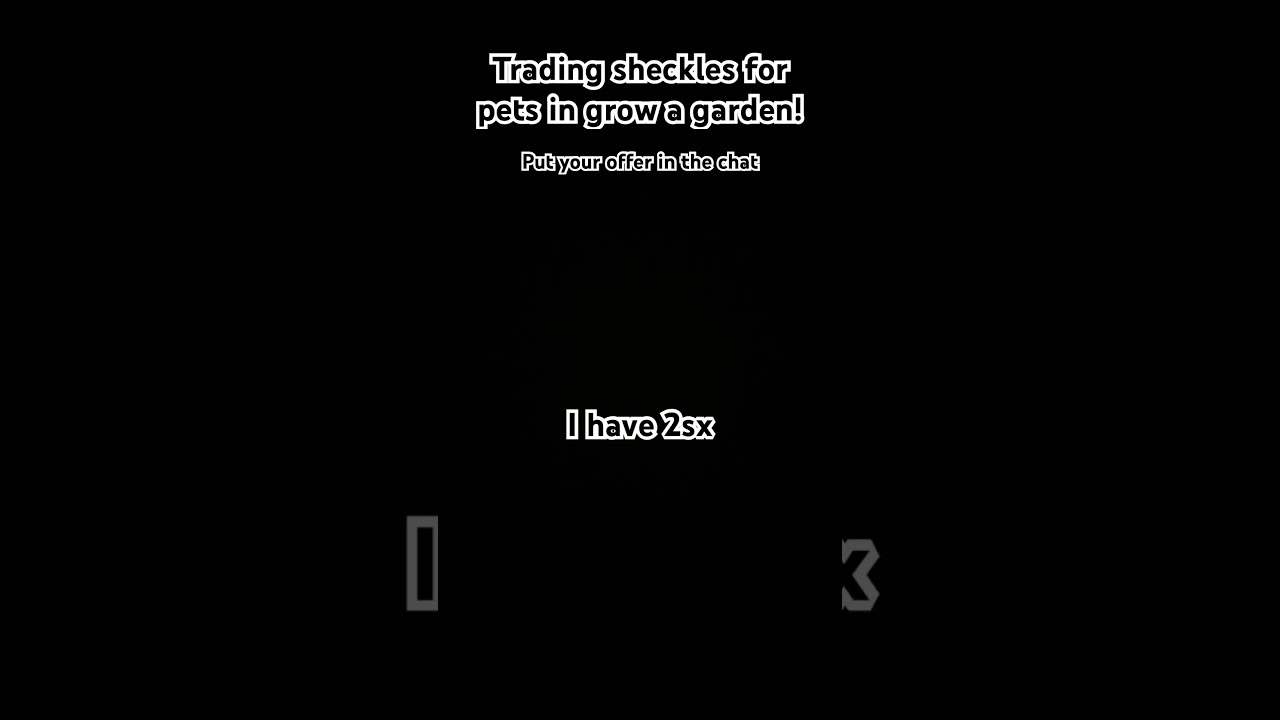 Buying pets with sheckles 