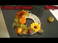 Decora tu Cocina con esta Corona de Otoño DIY