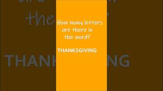 THANKSGIVING MATH #thanksgiving2022 #math #counting