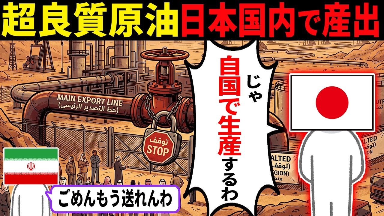 日本国内で「極めて良質」な原油産出！くみ上げ作業に人だかりで大歓喜【ずんだもん＆ゆっくり解説】
