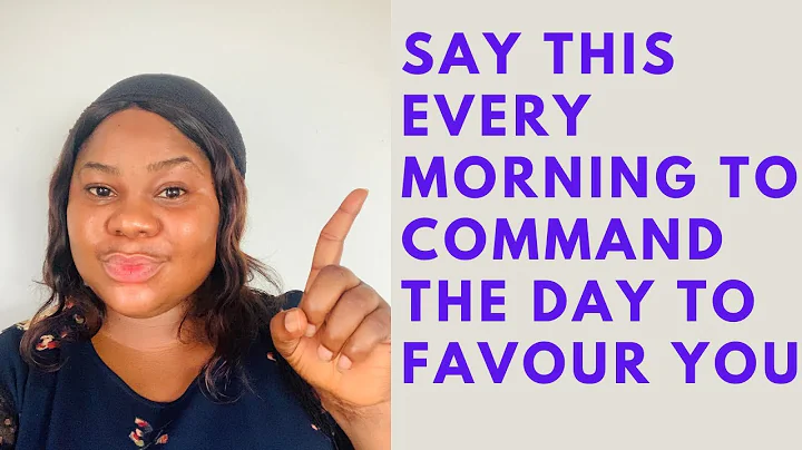 Say This Immediately You Wake Up And Watch How You...