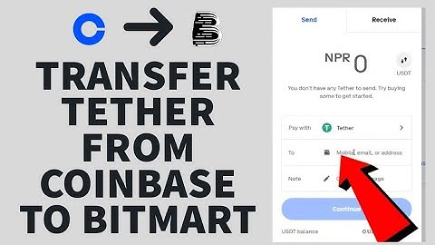 How to Transfer Tether From Coinbase to Bitmart (2022)