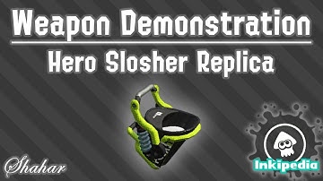 Splatoon 2 - Weapon Demonstration: Hero Slosher Replica