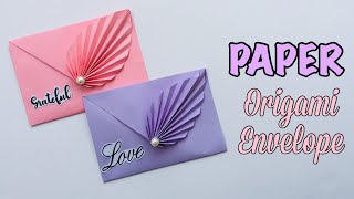 Cara Membuat Amplop Origami Kertas/Tutorial Amplop Origami Mudah/Cara Membuat Amplop