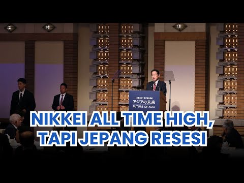Nikkei All Time High, Tapi Jepang Resesi
