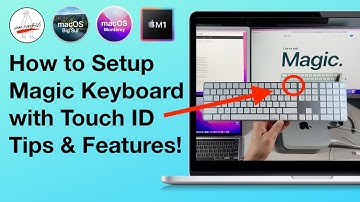 How to Setup NEW Magic Keyboard with Touch ID - Tips & Features!
