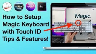 How to Setup NEW Magic Keyboard with Touch ID - Tips & Features! screenshot 4