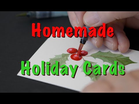 Handmade Holiday Cards