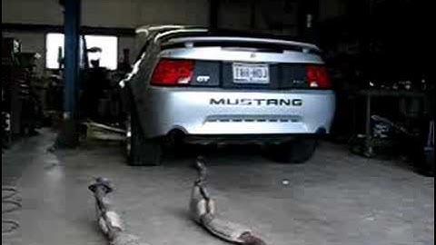 03 Mustang Open Headers