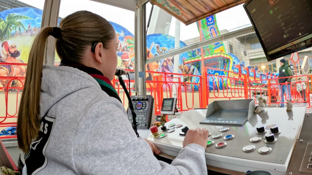 Fliegender Teppich "1001 Nacht" - Hartmann ( VIP Video ) [ Karnevalskirmes Hagen 2025 ]