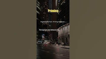 "Unlocking Minds: The Power of Priming | Psychology Shorts"