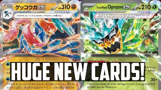 Greninja ex looks AMAZING! Ogerpon ex though… - Pokemon TCG Twilight Masquerade News