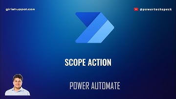 Scope action in Microsoft Power Automate