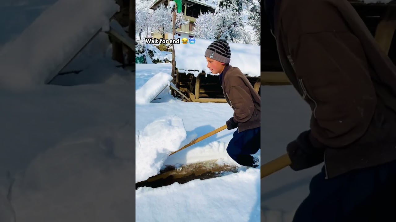 Must beautiful moment cleaning your roof in kalam🥰 