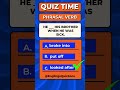 Phrasal Verb Quiz | English Quiz |  #englishquiz #englishtests #shorts  #englishgrammar #quiztime