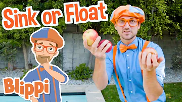 Sink or Float with Blippi! | Cool Science Experiment for Kids | Educational Videos For Toddlers