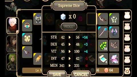 Supreme Dice Roll Lv 95 Priest - Inotia 4 - Fun Free Android App RPG