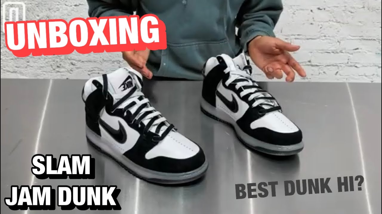 SLAM JAM x NIKE DUNK unboxing * Best Dunk? * honest review - YouTube