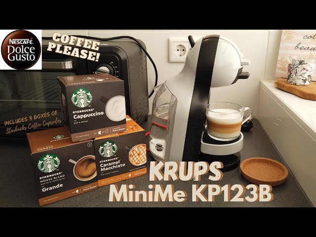 Krups Nescafé Dolce Gusto Mini Me Capsule Coffee Machine Black