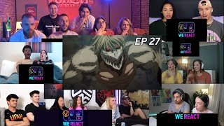 Attack On Titan Season 04 Episode 27  Reaction Mashup anime attackontitan animereactionmashup