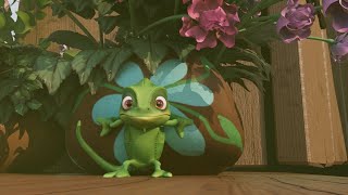 Pascal, the Chameleon 3D Animation - walking cycle