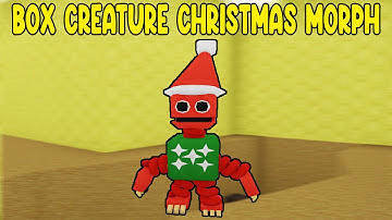 UPDATE - How To Find BOX CREATURE CHRISTMAS MORPH in Find The Backrooms Morphs