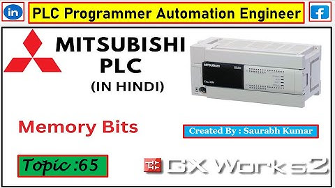 T-65 MEMORY FLAGS OR INTERNAL BITS IN MITSUBISHI PLC | HOW TO USE INTERNAL BITS IN MITSUBISHI PLC