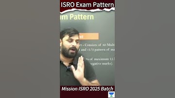 ISRO 2025 Exam Pattern | ISRO CSIT | ISRO Preparation Tips