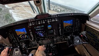 King Air B350 visual approach by Guido Warnecke 111,604 views 3 months ago 4 minutes, 14 seconds