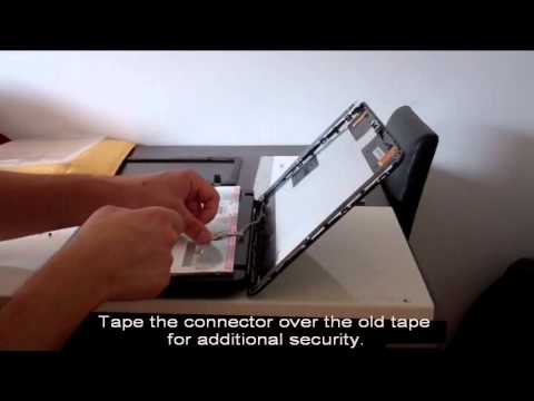 Laptop Screen Replacement / How To Replace Laptop Screen [Toshiba Satellite C640]