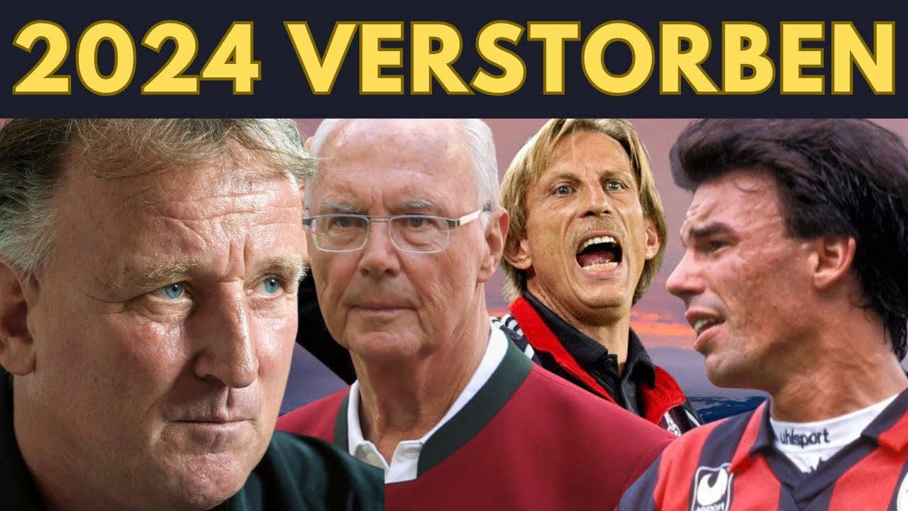 ⚽ 2024 Verstorbene Deutsche Sportler - Jahresrückblick