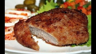 Готовим говядину , быстро, вкусно, мягко ( РОМШТЕКС)