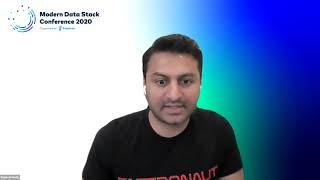 Rajan Patel of Fastly speaks at the Modern Data Stack Conference 2020