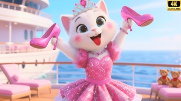 😱 OMG! Cute Little Kitten Tries Makeup For The First Time In Life 🐱💄🐱💖. | AI Cat Story