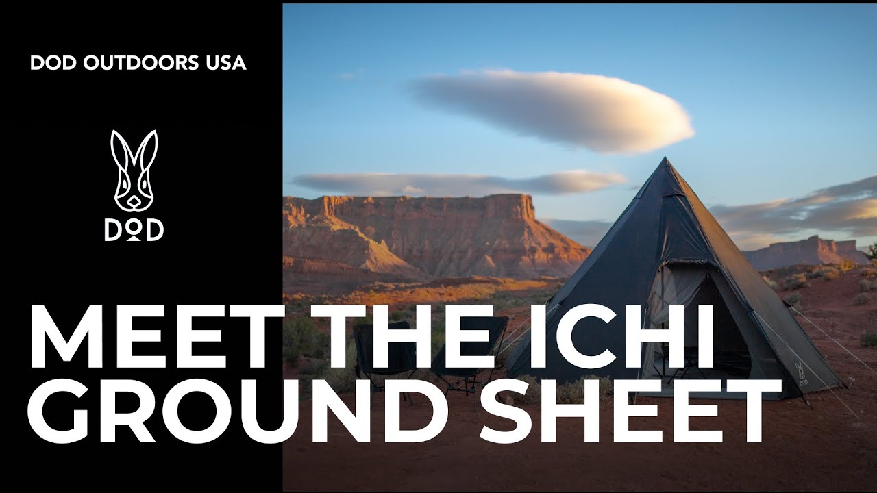 ONE POLE TENT (L) & GROUND SHEET